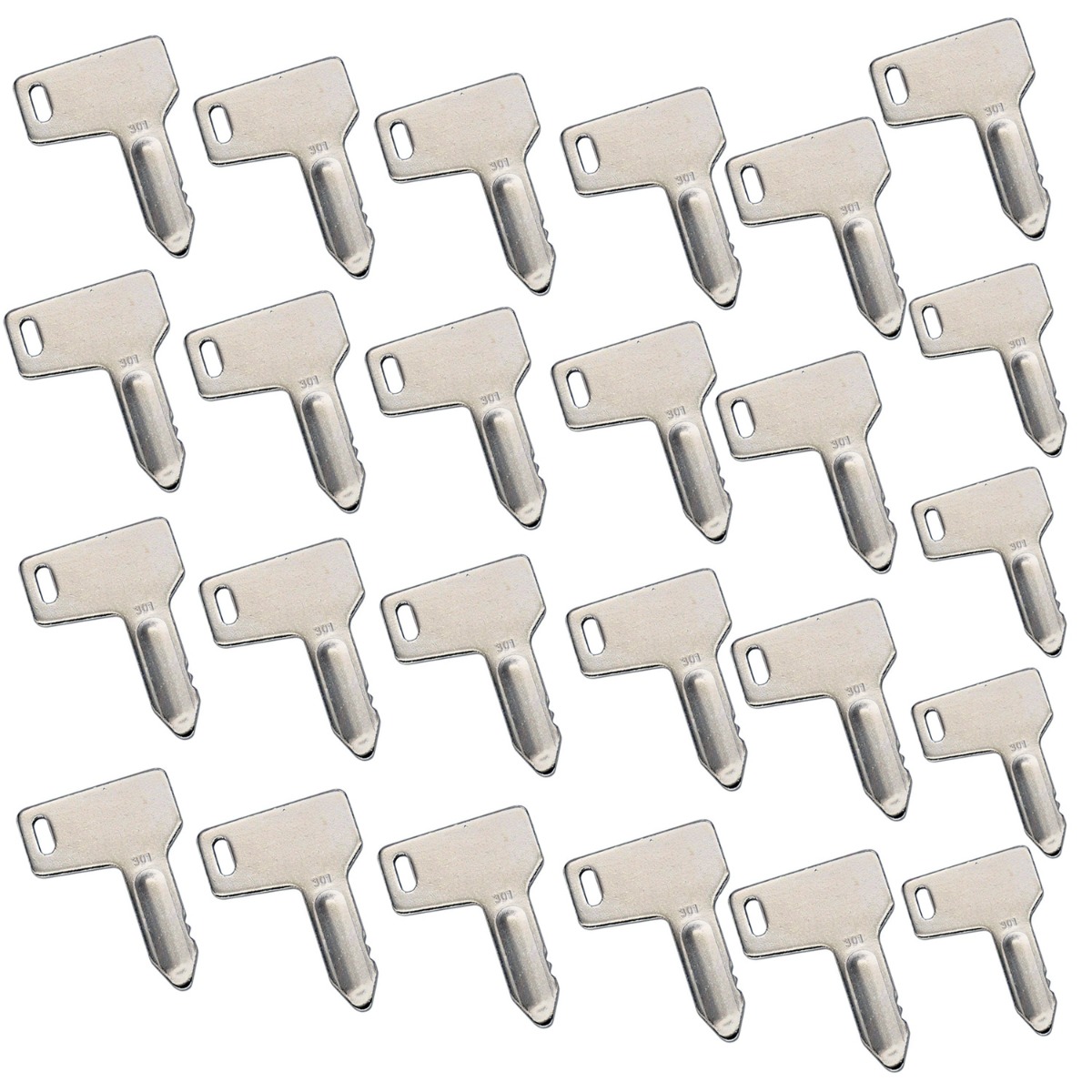 25 Stück Zündschlüssel 301 933110-00301 für Yanmar