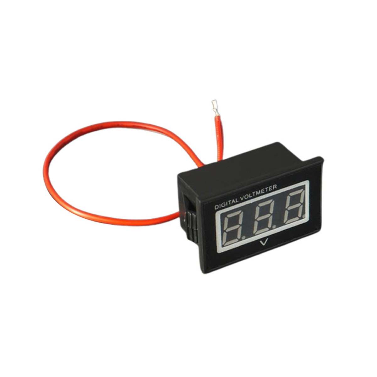 Auto Gauge Digital Voltmeter LED V40D 12V 2.5-30V für schwere Ausrüstung