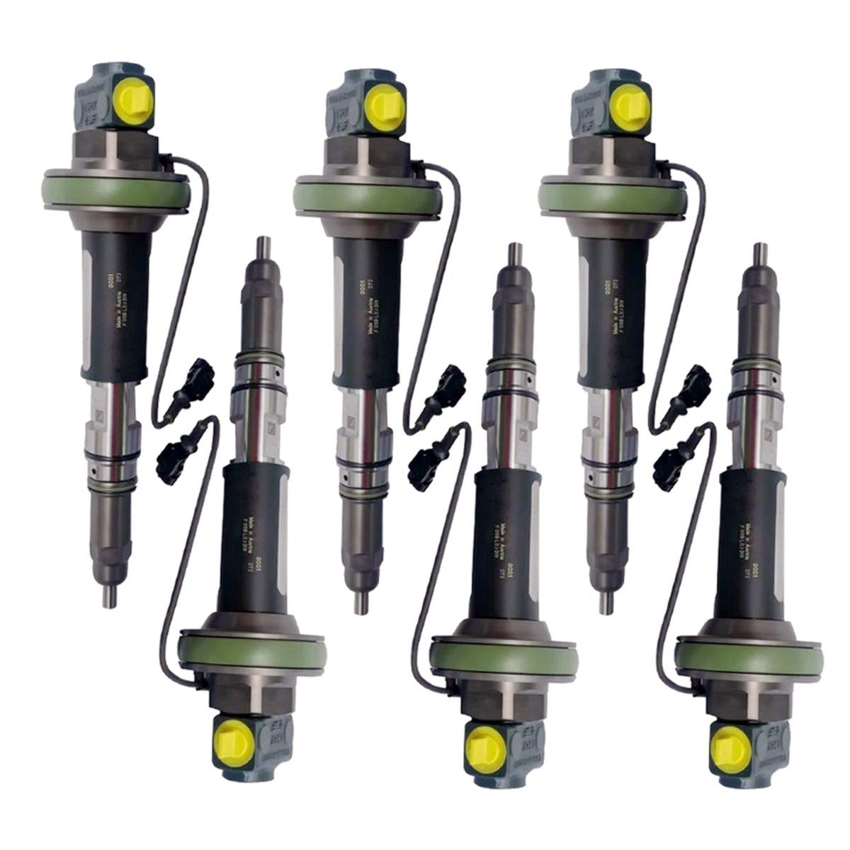 6 Stück Einspritzventil 4955527 für Cummins