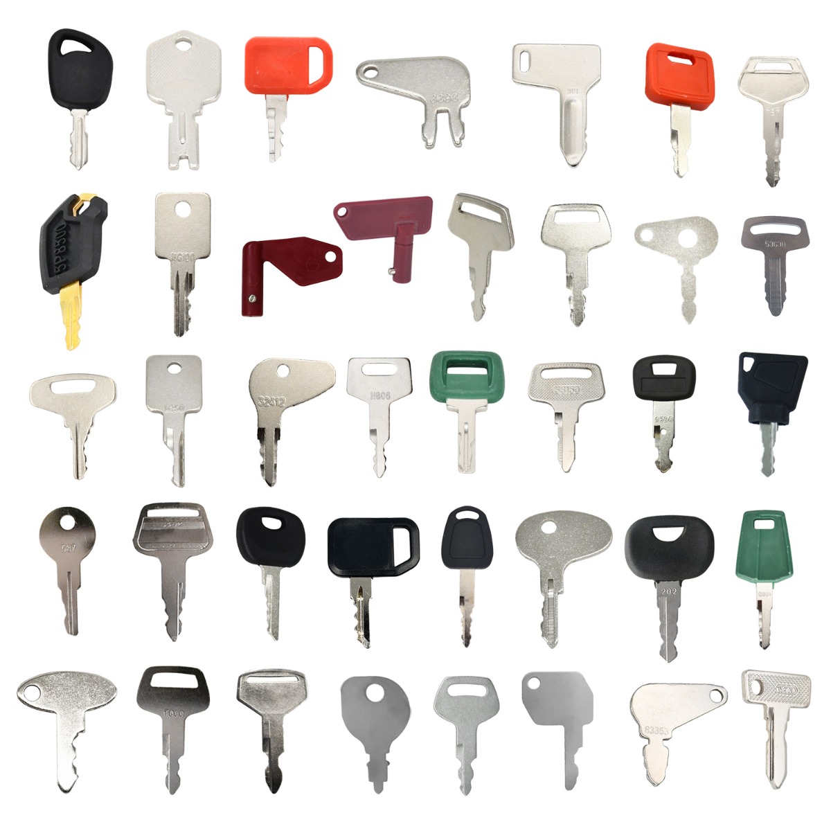 Bau-Zündschlüssel für schwere Geräteschlüssel für New Holland