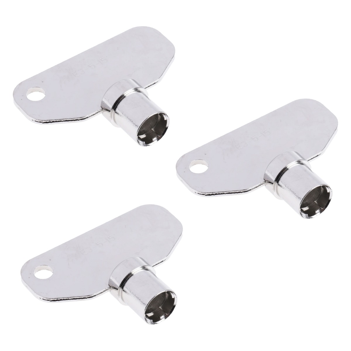 Schraubstock-Aktion, vernickelter Stahl, großer Kompressionsverschluss, röhrenförmiger Zylinderschlüssel E3-5-15 für Wohnmobile