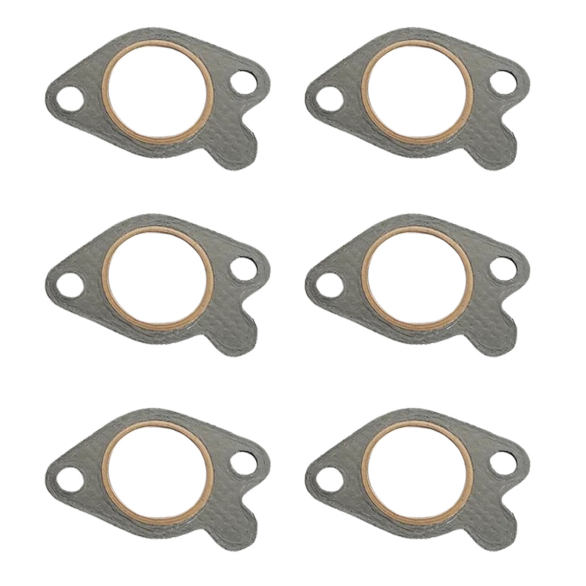 6 Stück Auspuffkrümmerdichtung 272-1956 für Caterpillar