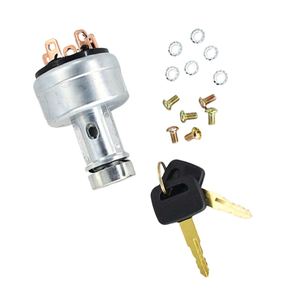 Zündstartschalter mit 2 Schlüsseln HFP190136 für John Deere