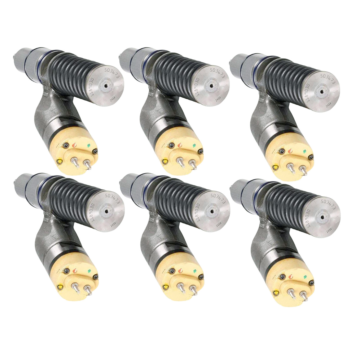 6 Stück Kraftstoffinjektor 253-0614 2530614 für Caterpillar