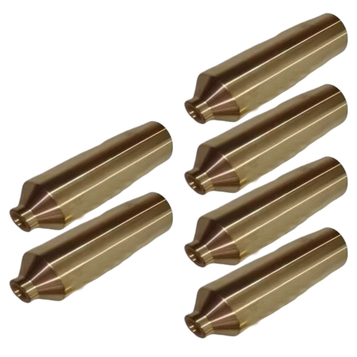 6 Stück Einspritzdüsenhülse 6162-13-1130 für Komatsu