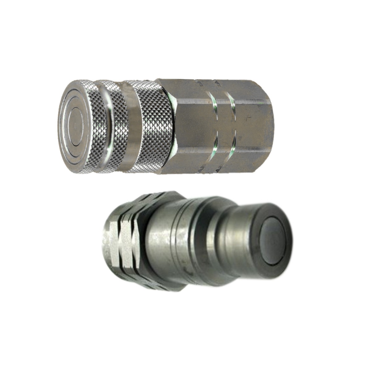 Männlich-weiblicher hydraulischer Flachgesichts-Schnellwechslersatz 195-6525 für Caterpillar