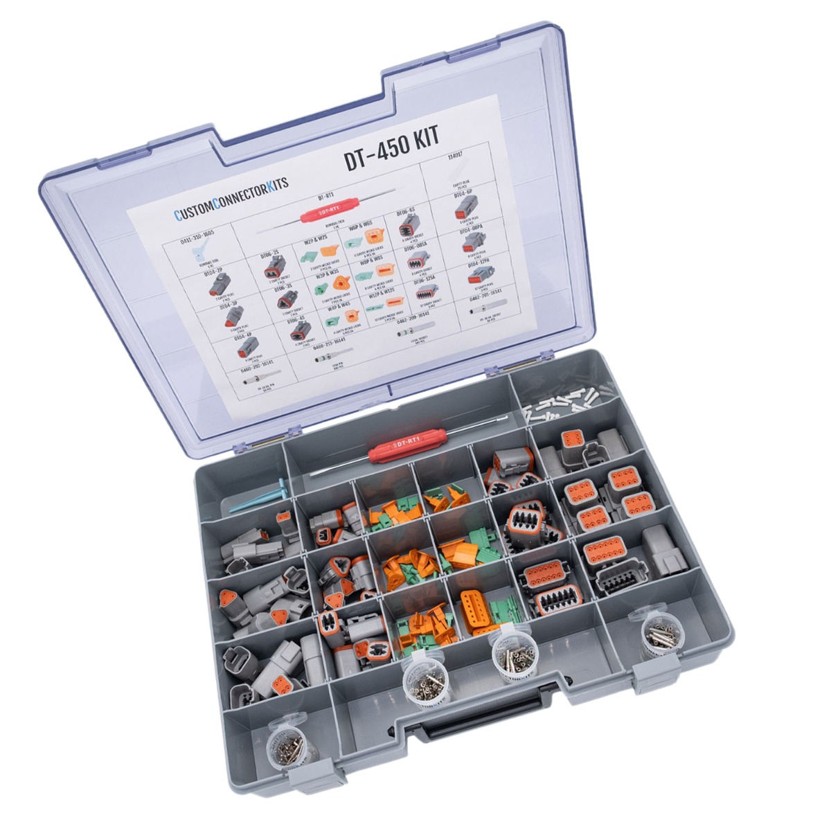 450Stück DT Steckerset DT-450 für AWG