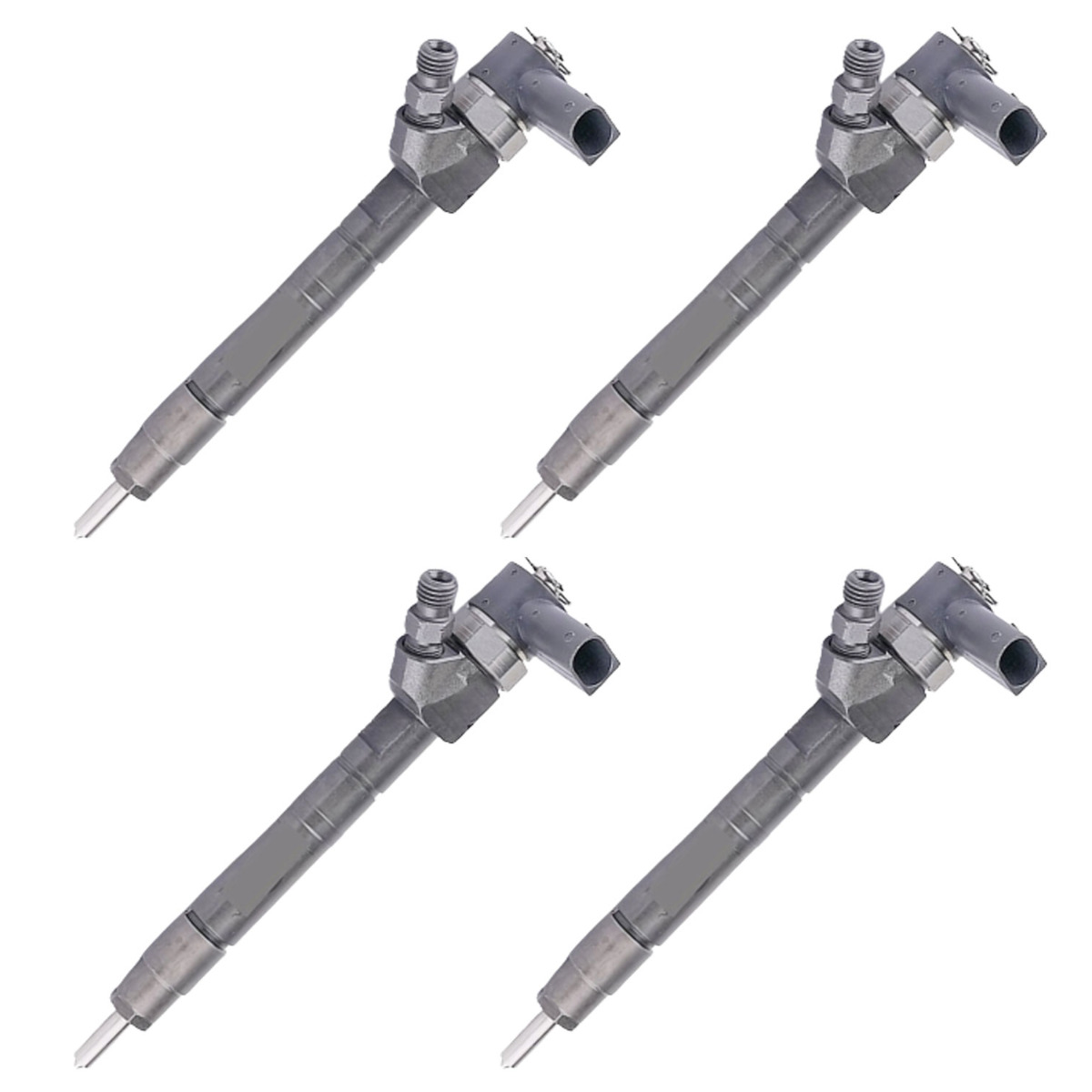 4 Stück Einspritzventil 6110700587 für Mercedes-Benz