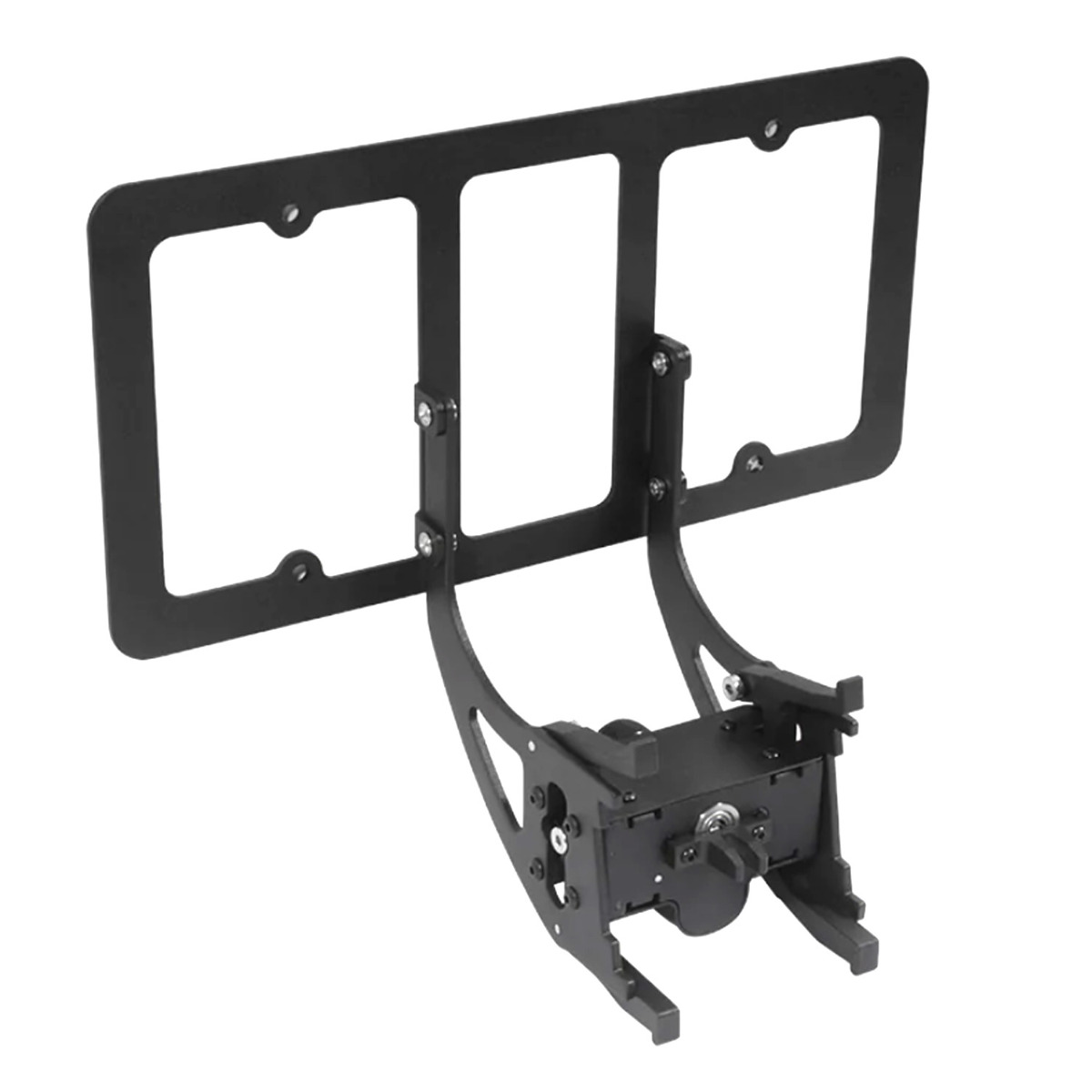 Vordere Kennzeichenhalterung Installationssatz ohne Bohrung Kennzeichenhalter mit Anti-Diebstahl-Funktion keine Klebstoffe kein Bohren für Tesla Model 3 2017-2023