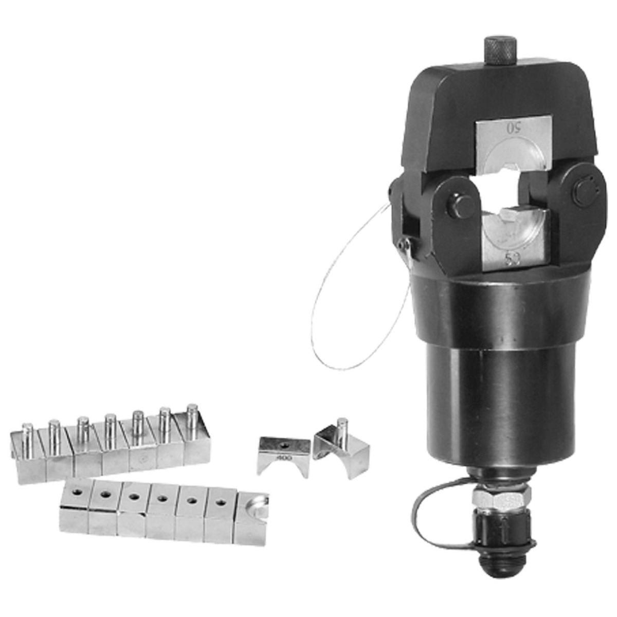 Geteilter hydraulischer Crimpkopf CO-400B für große Kabelschuhe