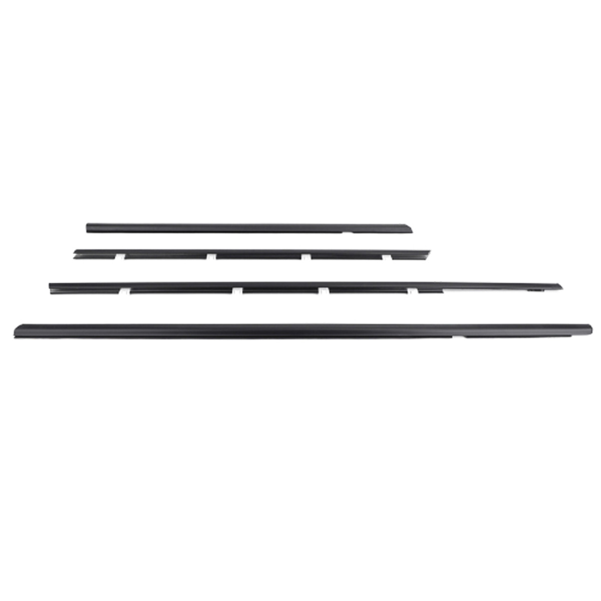 4 Stück Dichtungsstreifen Fenster Zierleiste Dichtung Gürtel 72450-TR0-A01 für Honda