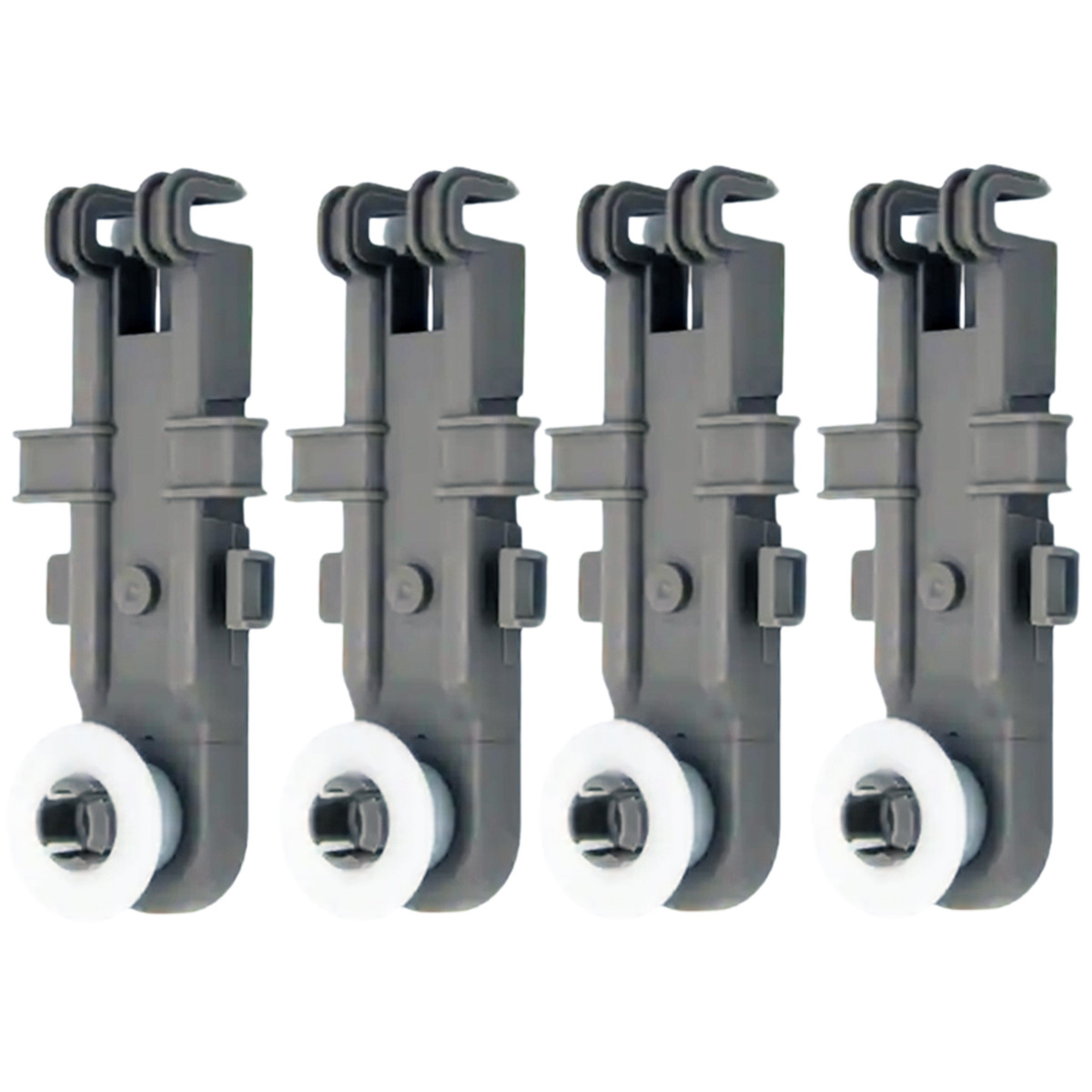 4 Stück Oberes Geschirrspülerrad 8268743 für Whirlpool