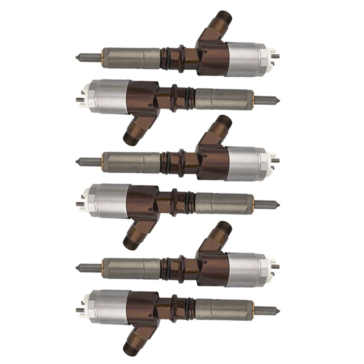 6 Stück Einspritzventil 2645A751 für Perkins main product photo