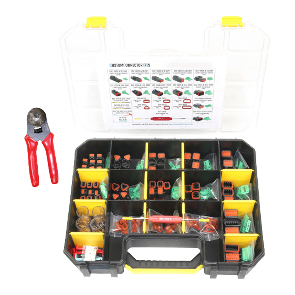 175-3700 Elektrischer Steckverbindersatz mit CP-463 Crimpzange für Caterpillar CAT