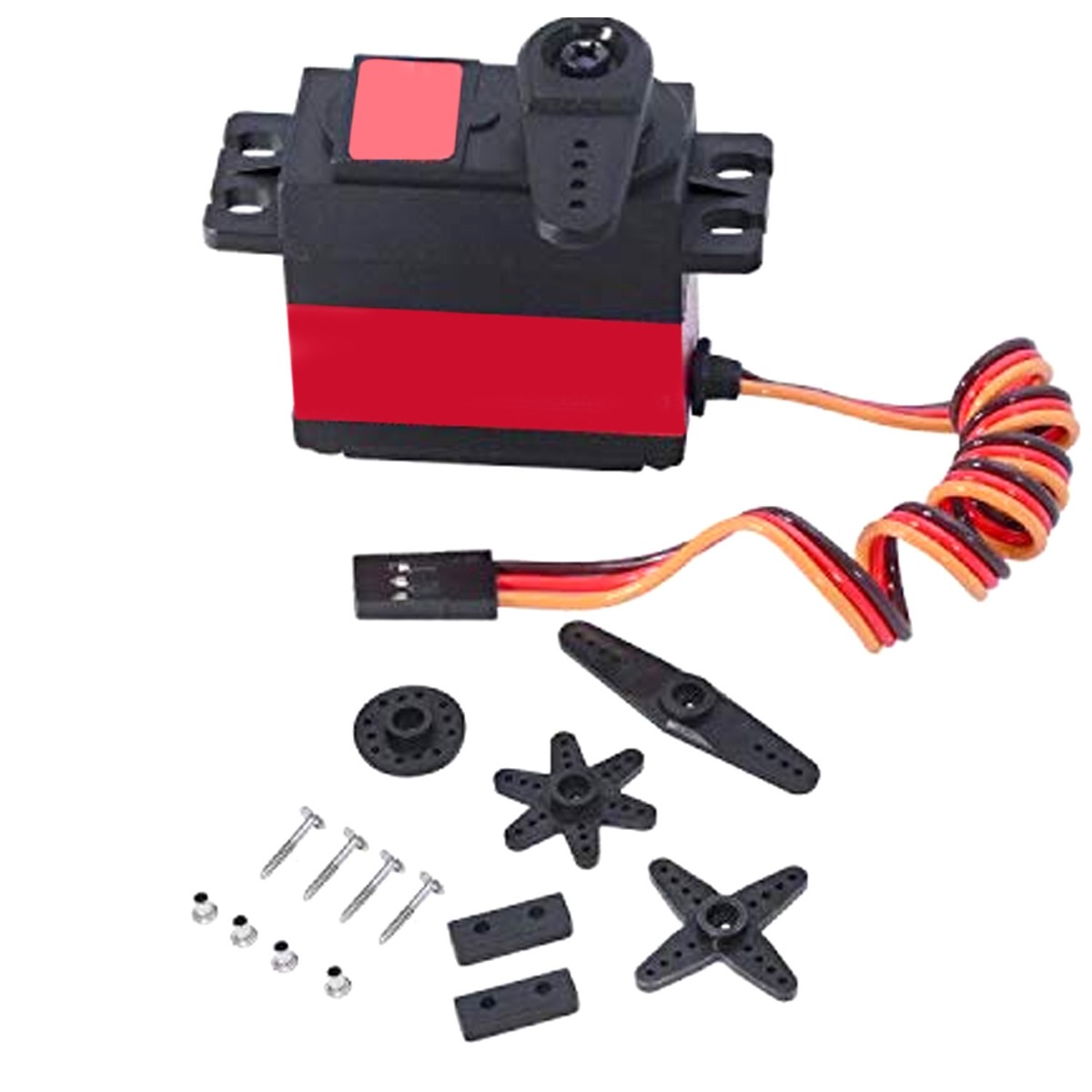 Hochpräzises digitales Standard Metallgetriebe Servo 62 g 300 Grad 25,3 kg PDI-6225MG-300 für RC-Car