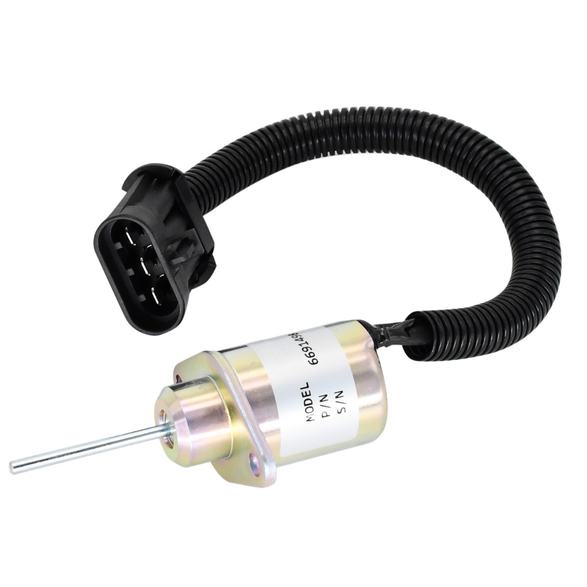 Kraftstoff Absperrmagnetventil 6691313 für Bobcat