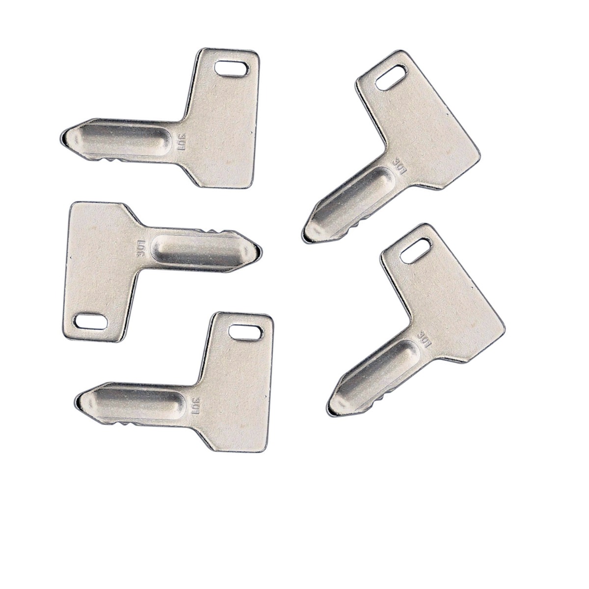 5 Stück Zündschlüssel 301 933110-00301 für Yanmar