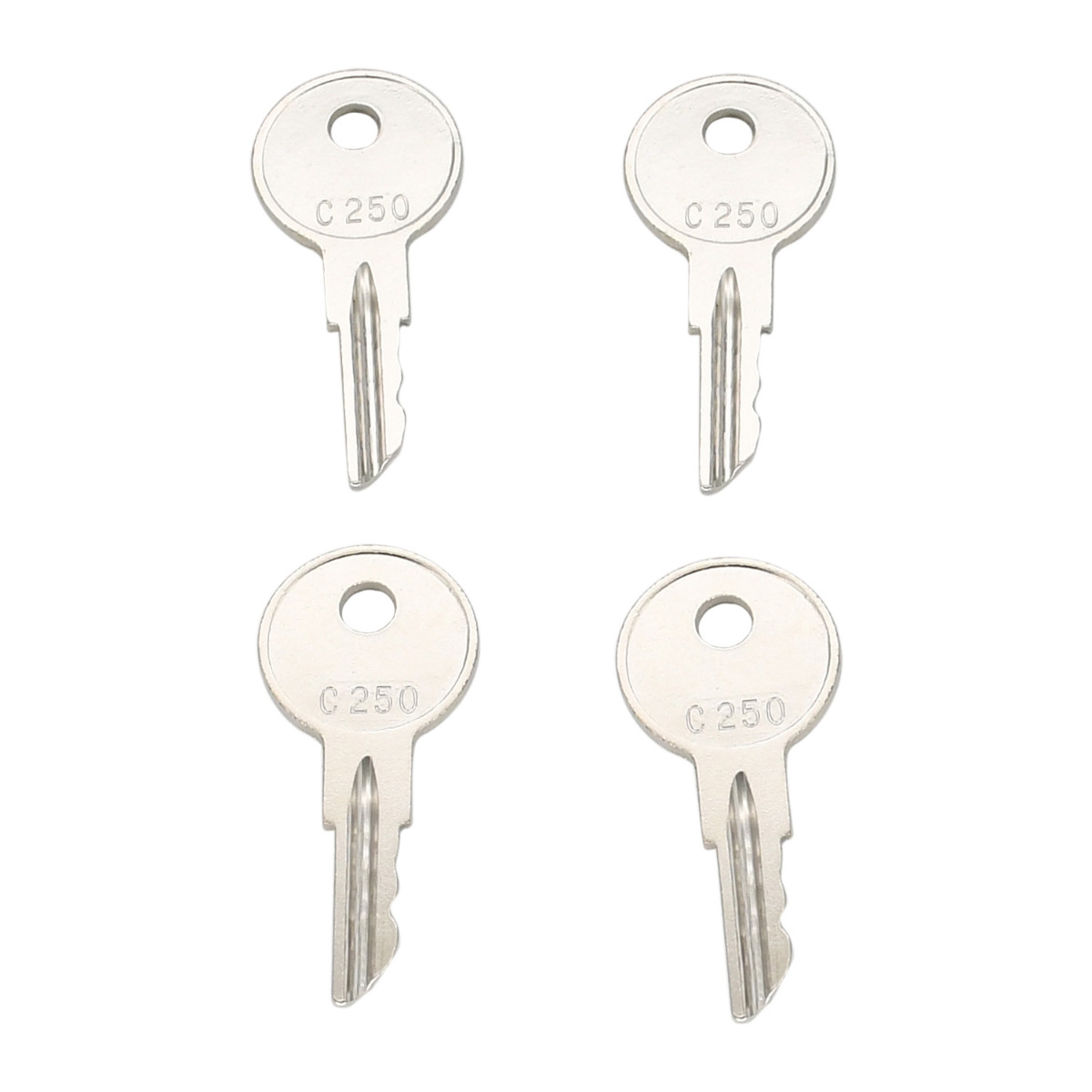 Zündschlüssel 4 Stück C250 089216-001 170151-001 für Crown Electric Pallet Jack-Modelle