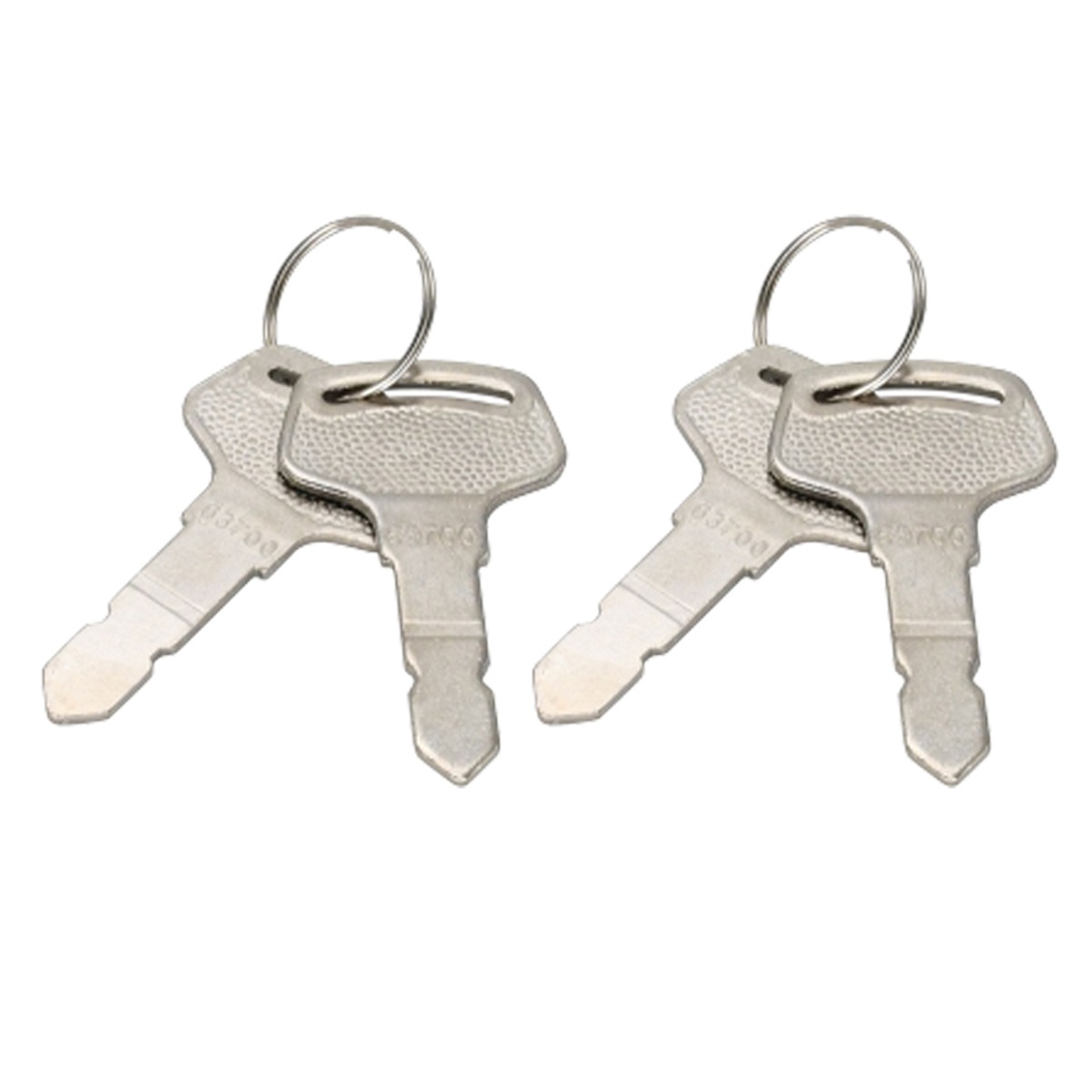 4 Stück Zündschlüssel SBA385210370 für New Holland