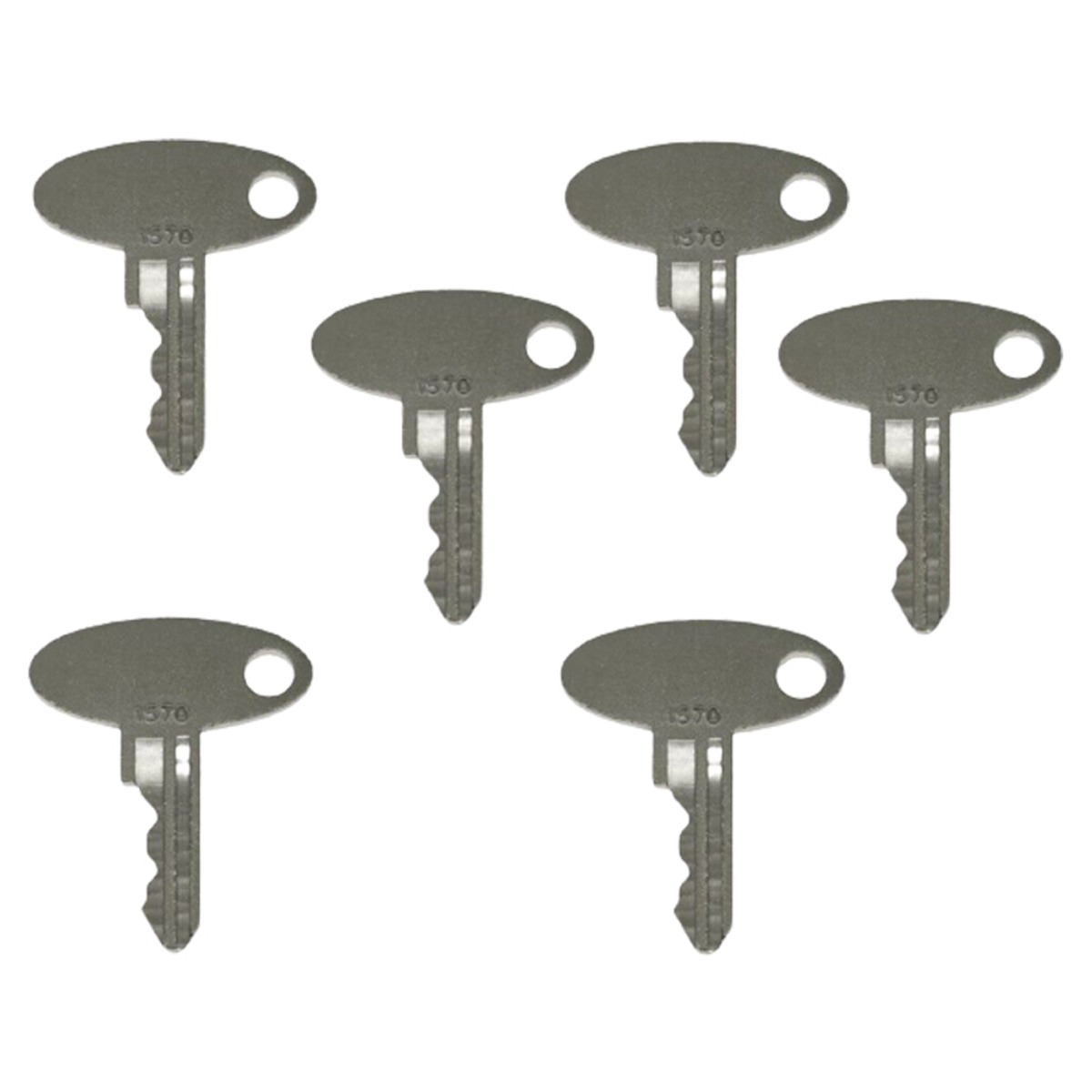 6 Stück Zündschlüssel 9849079 für Ford