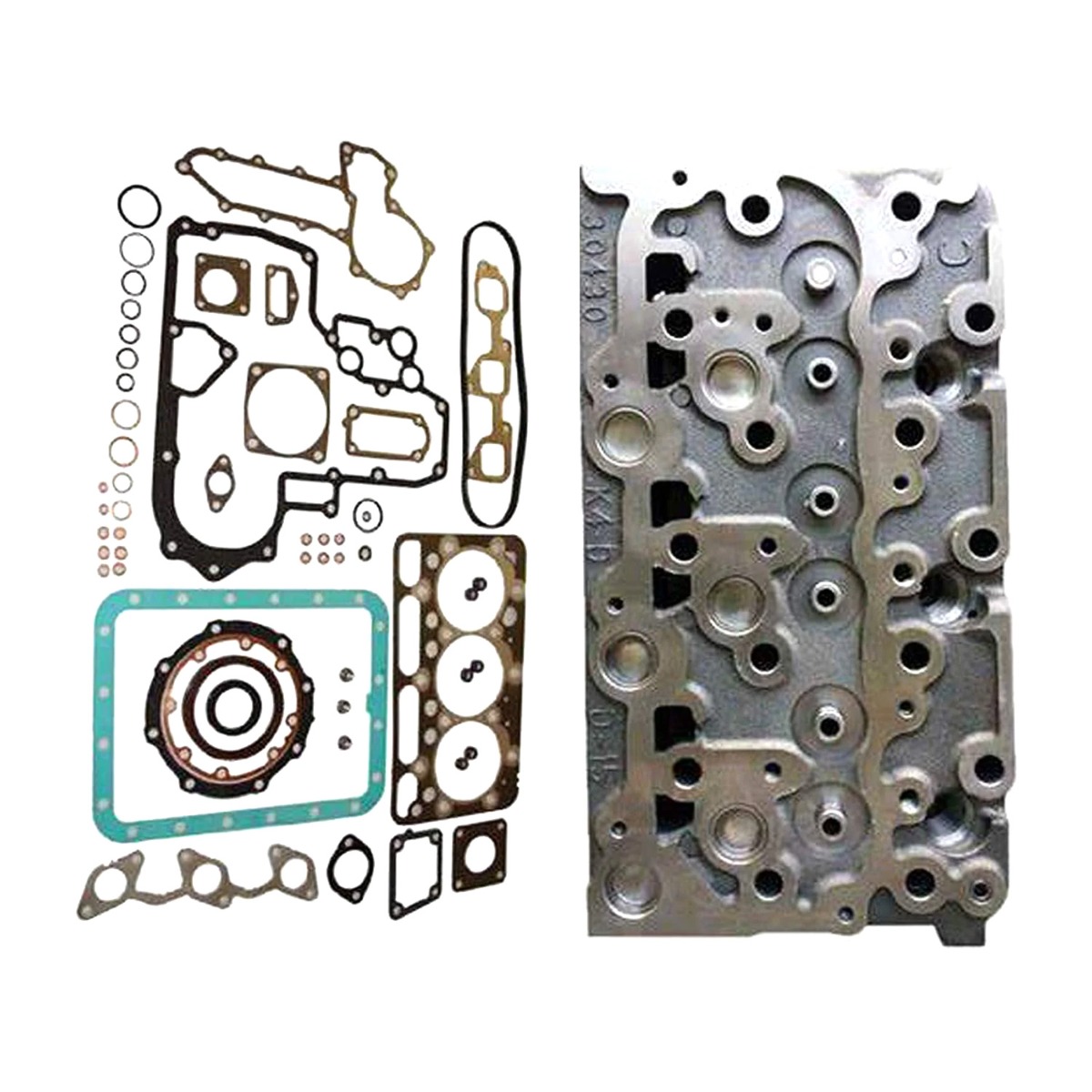 Komplette Zylinderkopfeinheit für Kubota