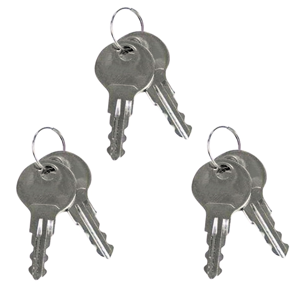 6 Stück Zündschlüssel R001 für Southco