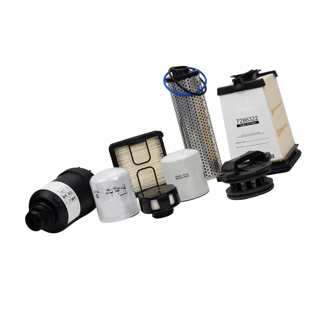 1000/3000 Stunden Wartungssatz Anschraubfilter 7333719 für Bobcat