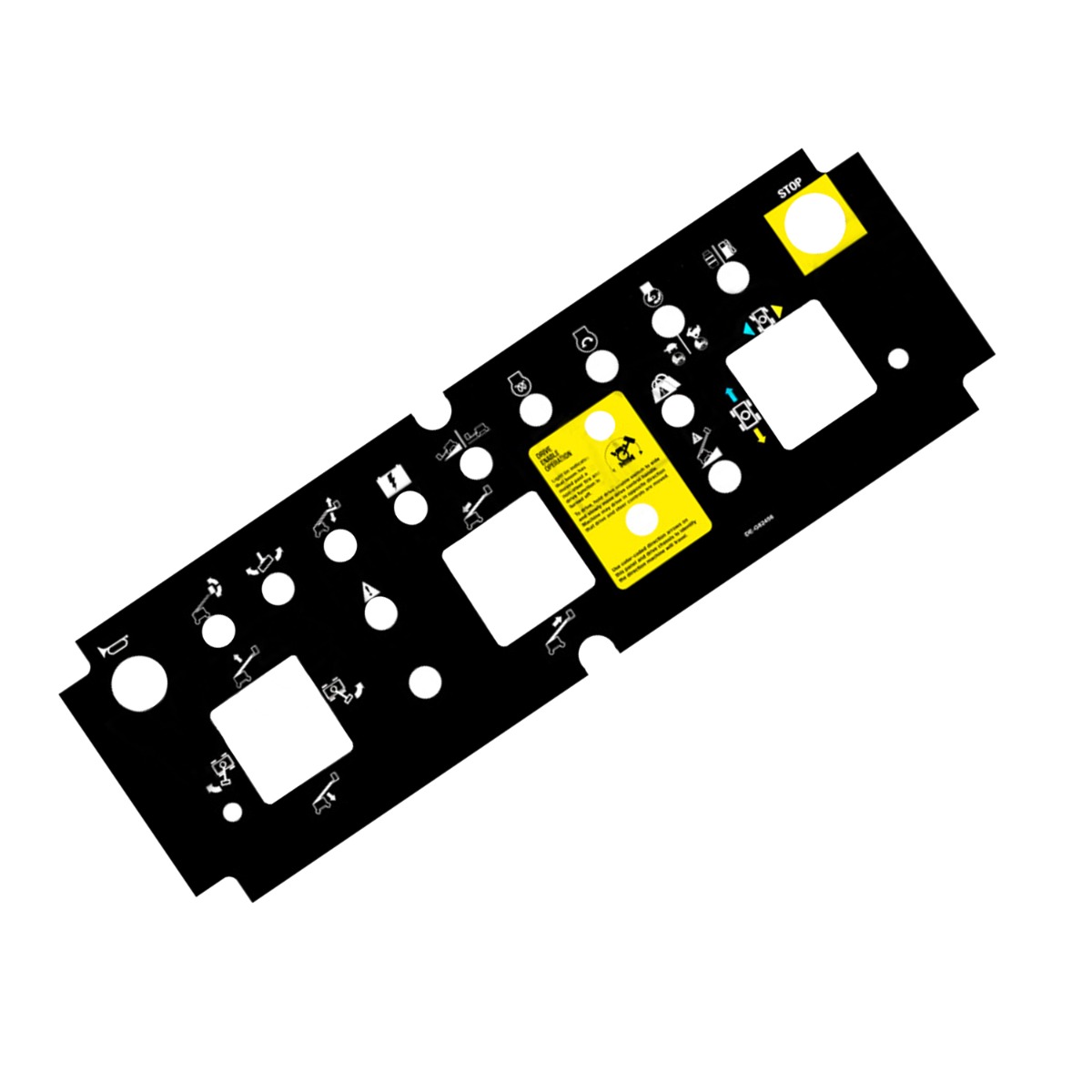 Plattform Bedienfeld Aufkleber 82456 für Genie