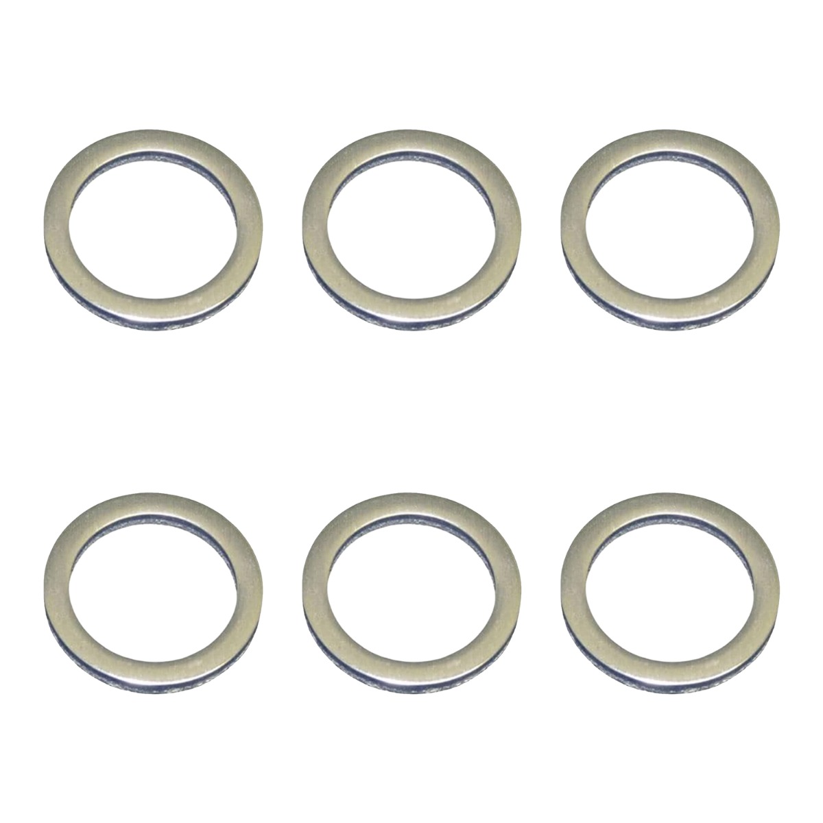 6 Stück Motorölablassschrauben dichtung 90430-14M09-00 für Yamaha