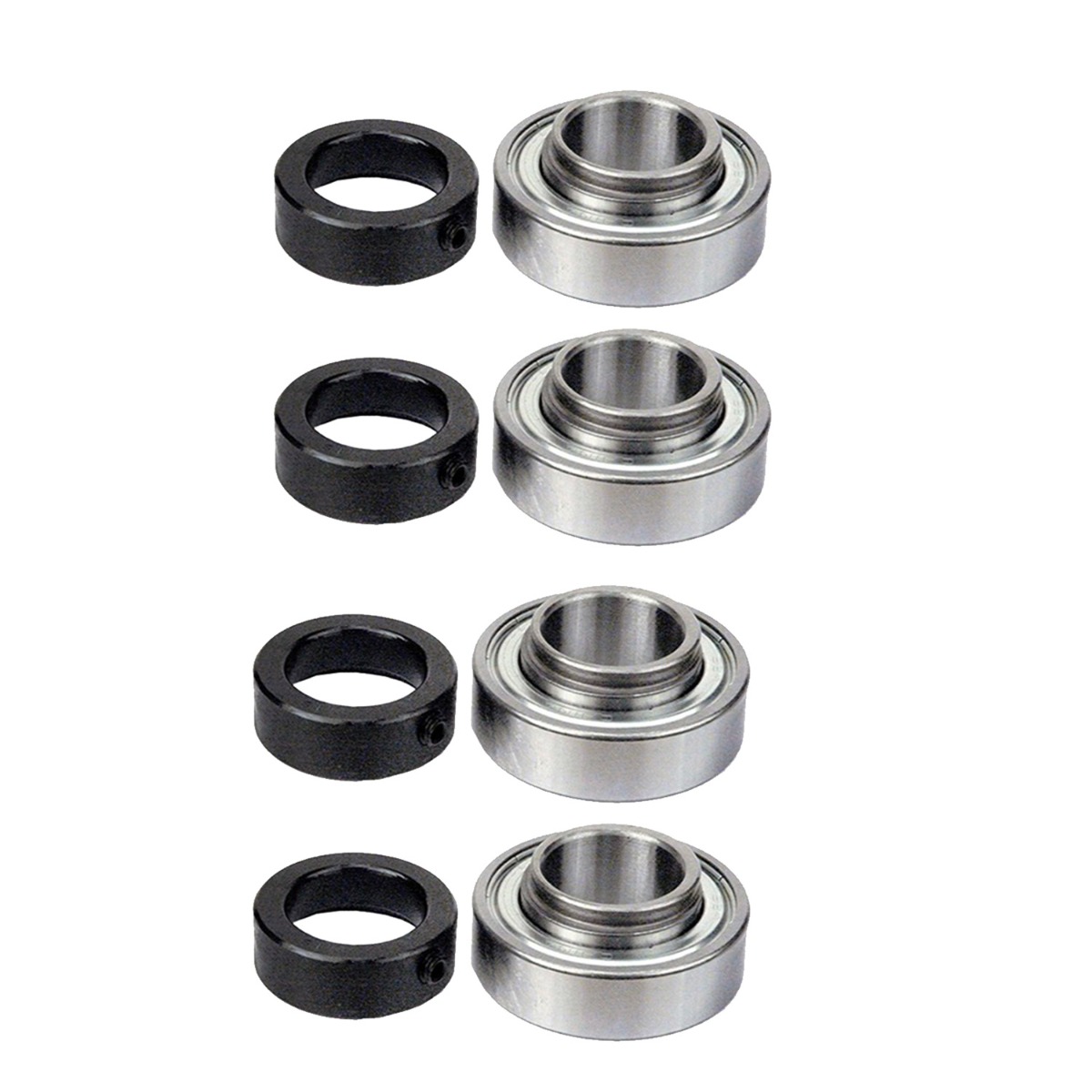 4 Stück Lenkrollen Gabelkugellager 784223 für Hustler