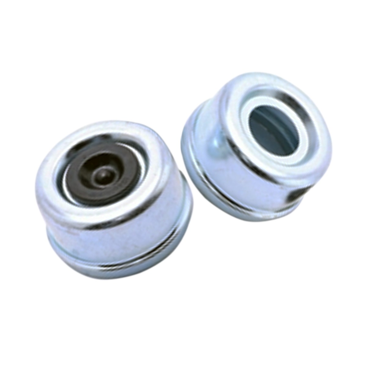 2Pcs Trailer Achse Radnabe und Lager Staubkappe für Dexter