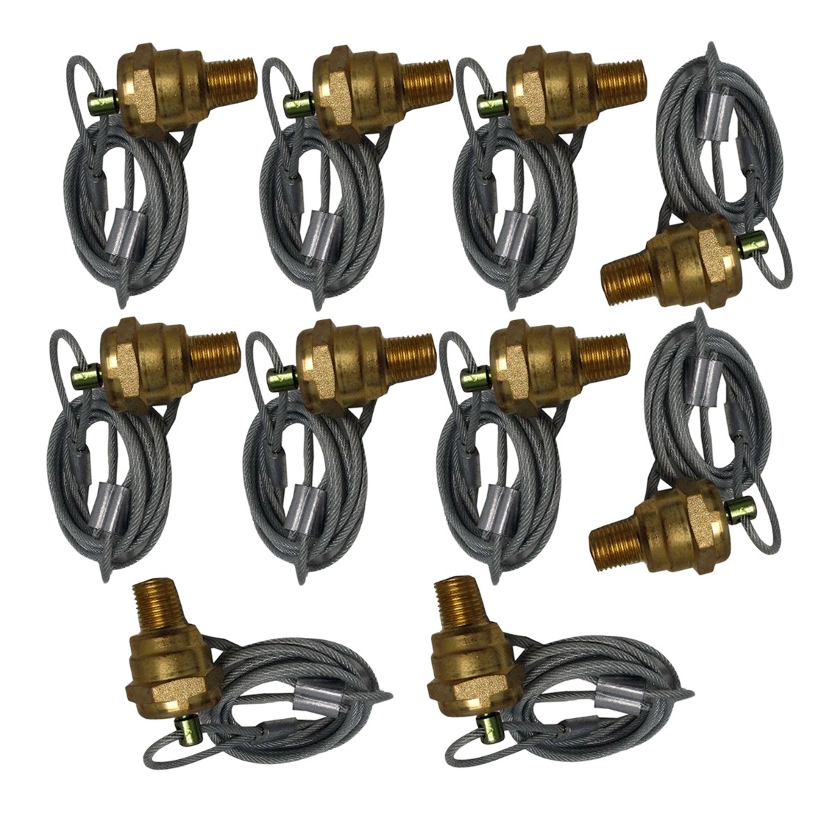 10 Stück Lufttank Ablassventil 60" Kabel 12105 für Haldex