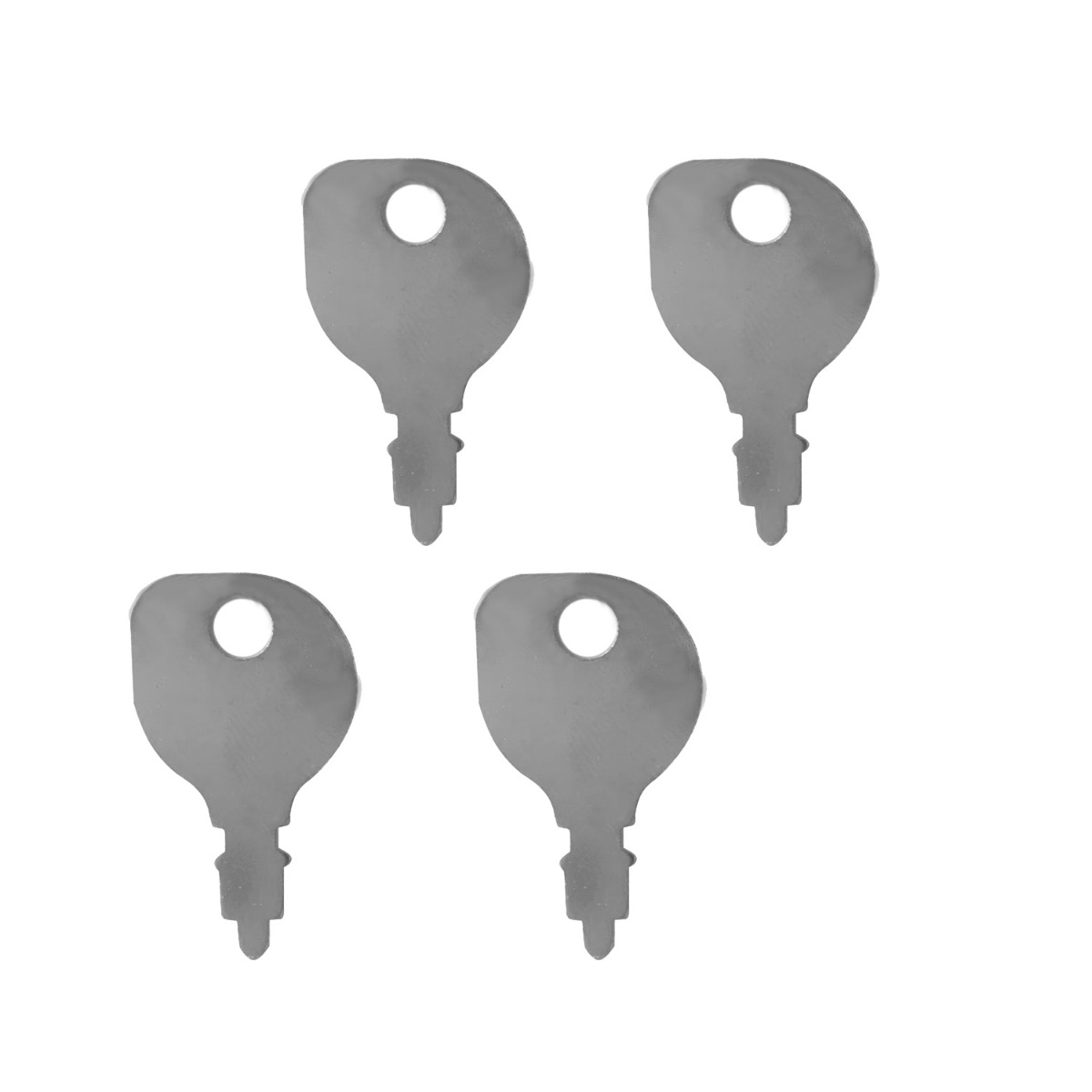 4 Stück Zündschlüssel für Hustler