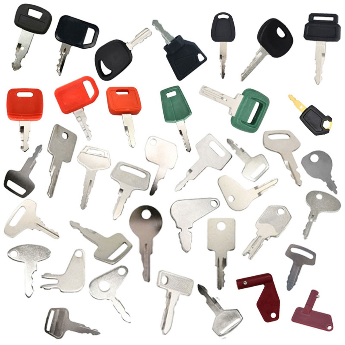 39PC Zündschlüssel Set 5P8500 für Takeuchi