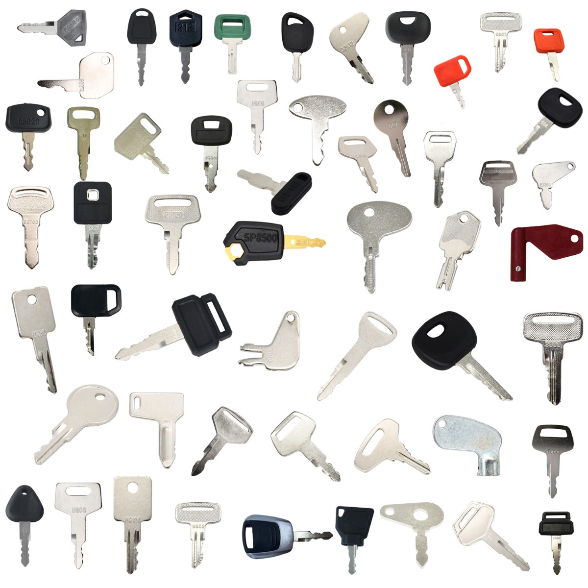 56 teiliger Zündschlüsselsatz für Bobcat