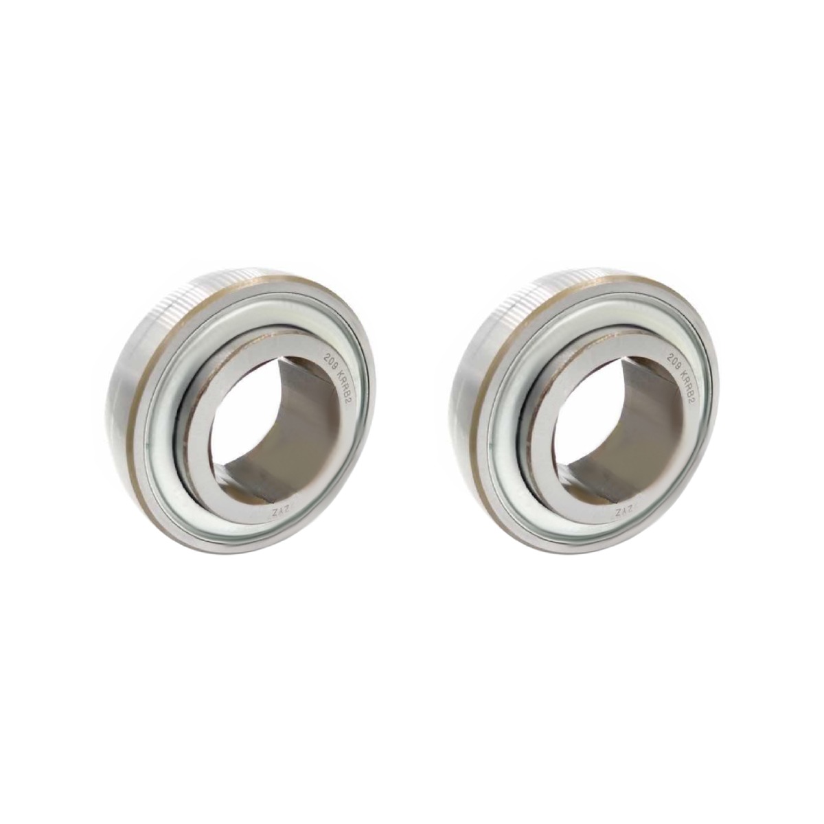 Satz mit 2 Lagern 1-1/2 Zoll Sechskantbohrung 209KRRB2 für John Deere