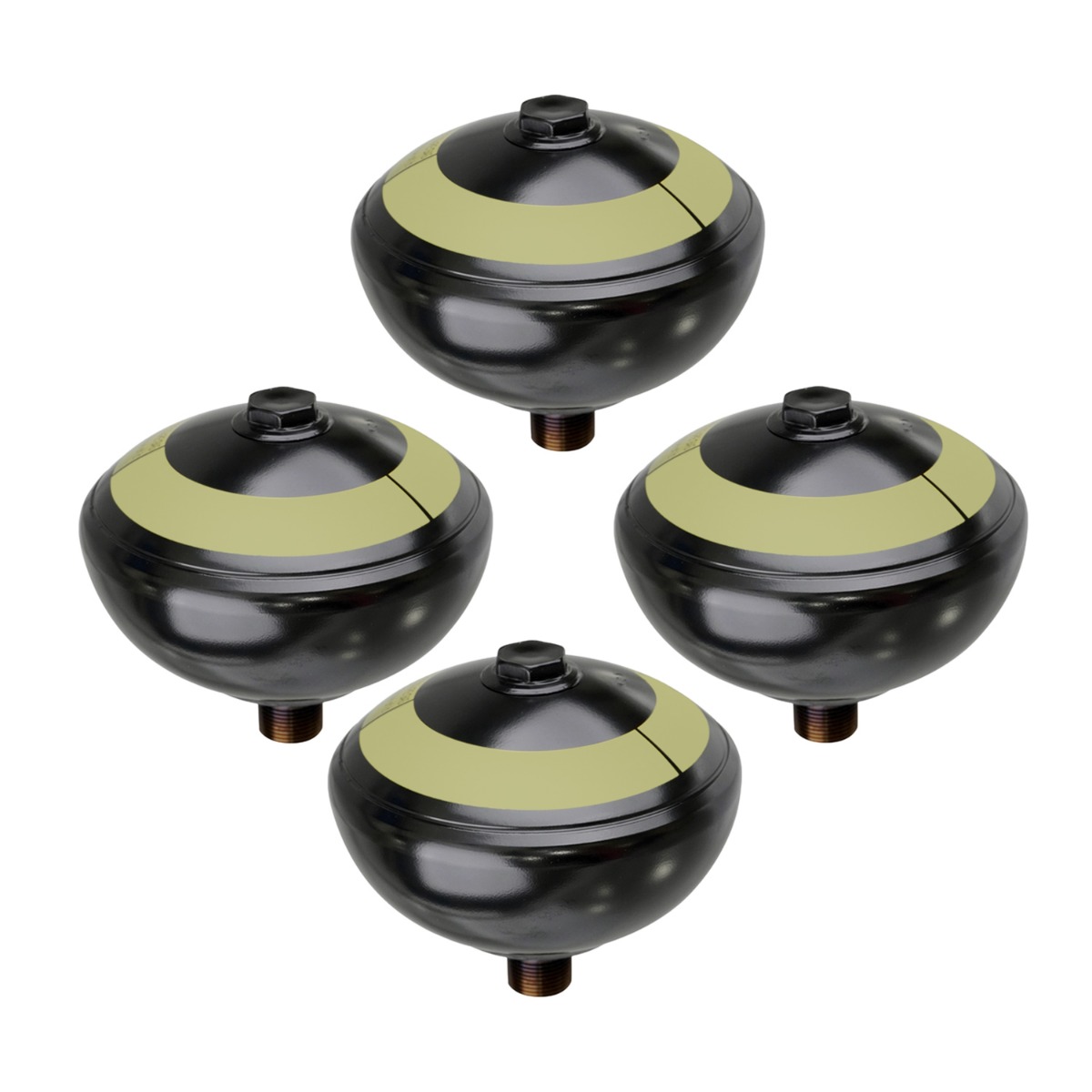 4PCS Vordere Hinterradaufhängung Akkumulator für Toyota