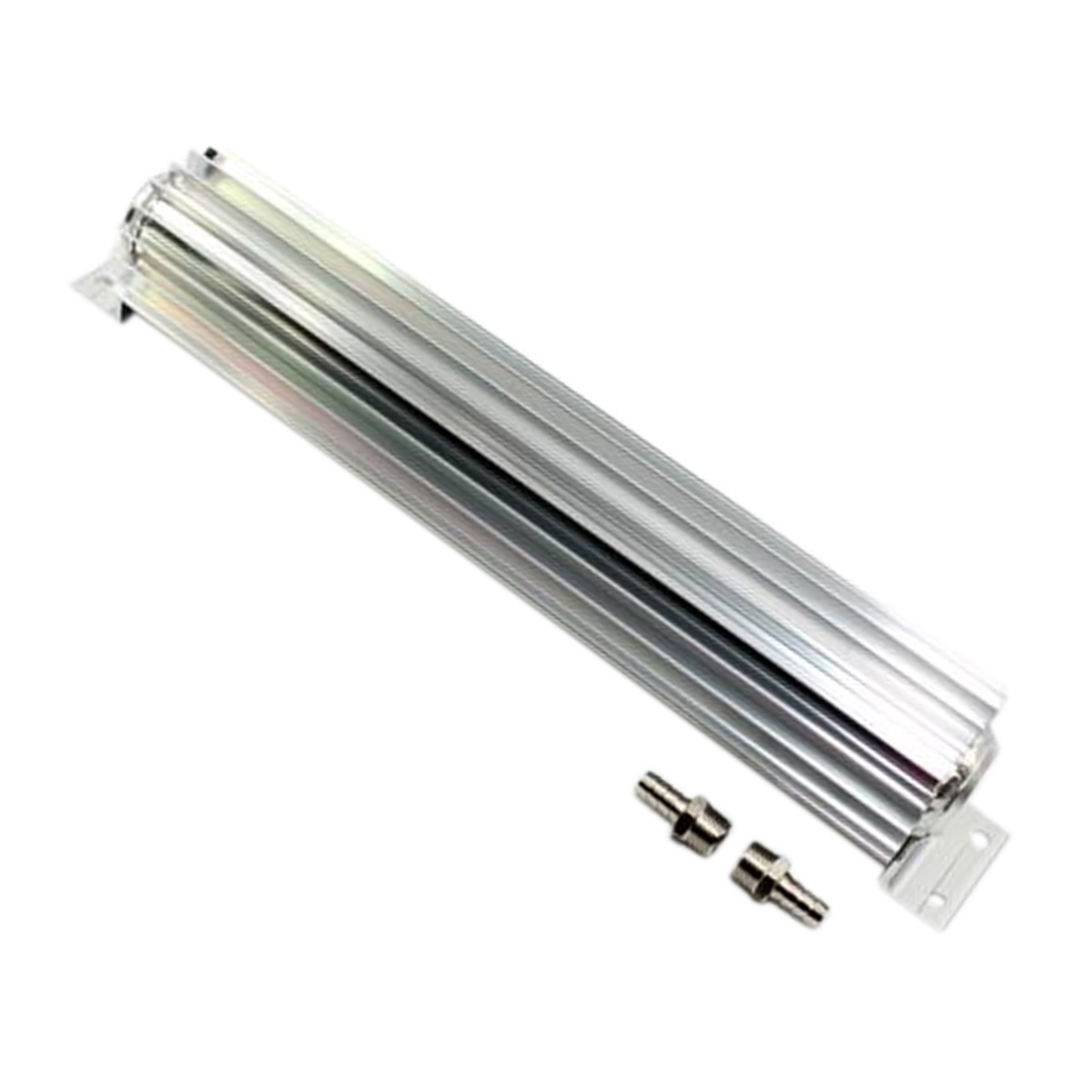 15“ Aluminium-Getriebeölkühler mit zwei Kühlrippen 181042-D00 für den Universellen Einsatz