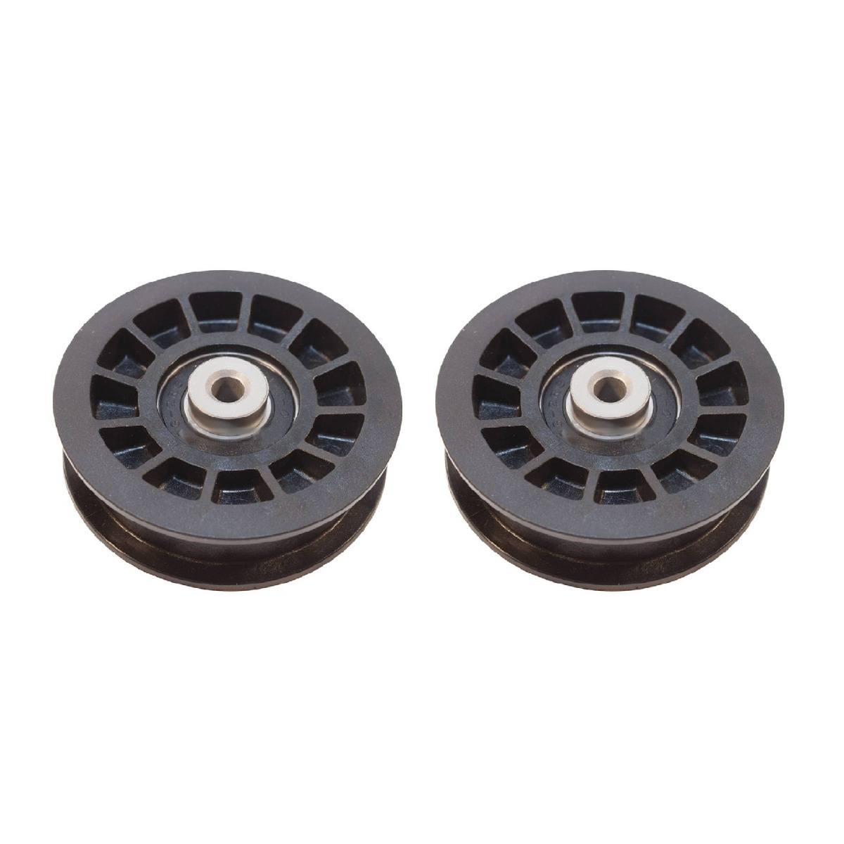 2 Stück flache Umlenkrolle 110-6775 für Toro