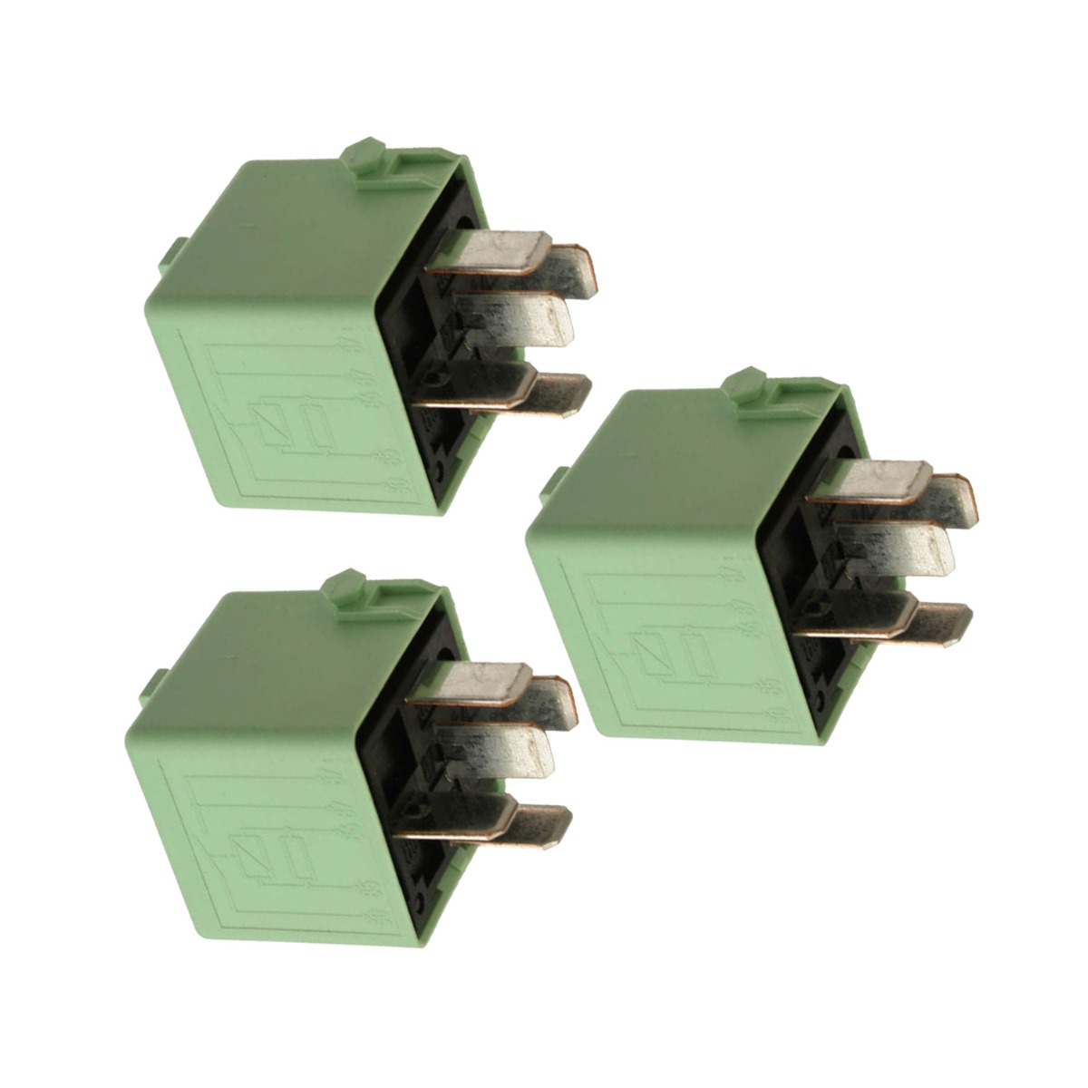 3er Pack Kraftstoffpumpenrelais 12VDC V23134-K59-X312 für BMW