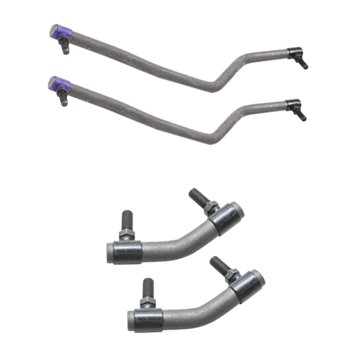 Linkes und rechtes verstellbares Lenkgestänge mit 2 Stück Spurstangenzapfen 583513301 Für Husqvarna