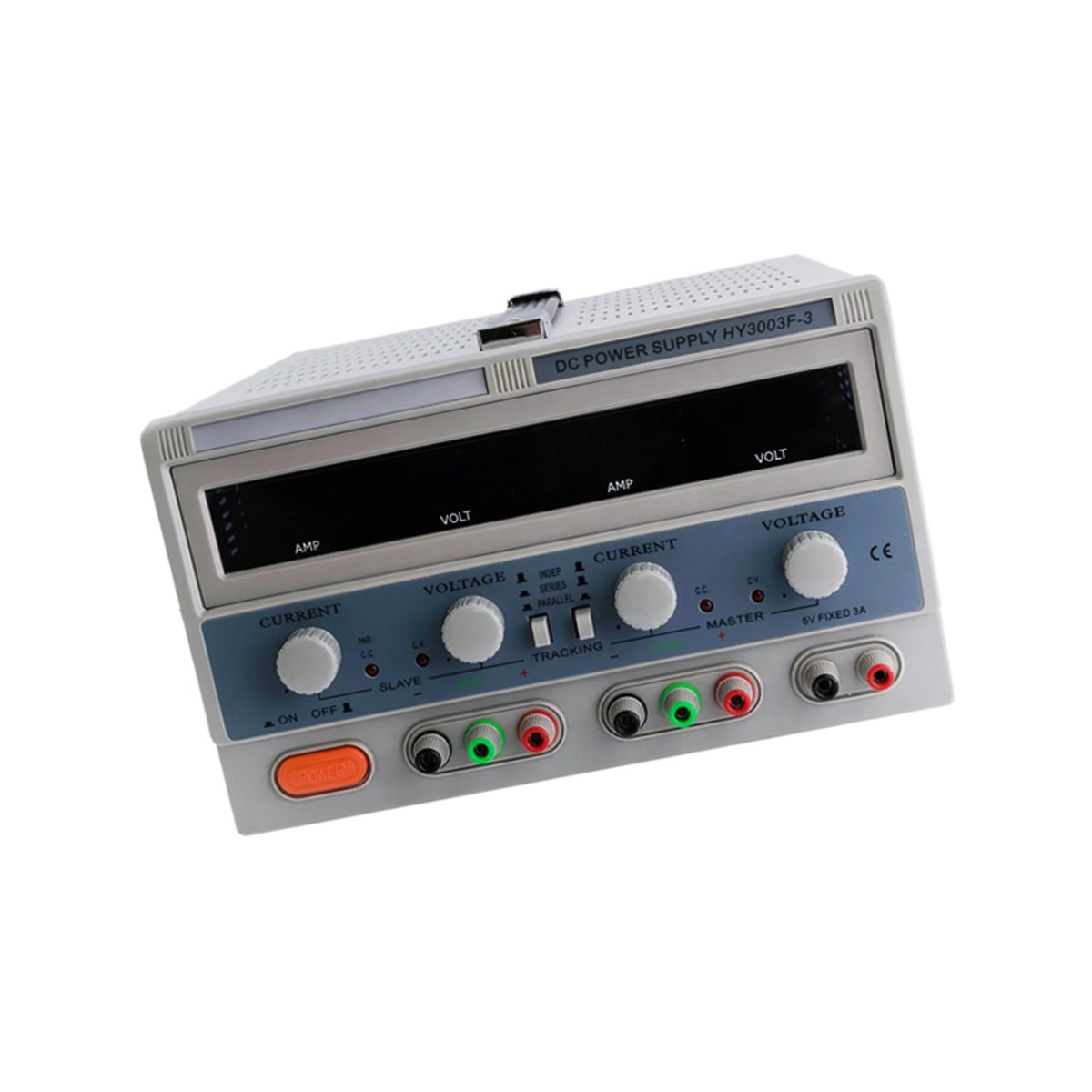 Lineares geregeltes Gleichstrom-Netzteil mit Dreifachausgang 0-30 V, 0-3 A, 5 V/3 A, HY3003D-3 für schwere Geräte