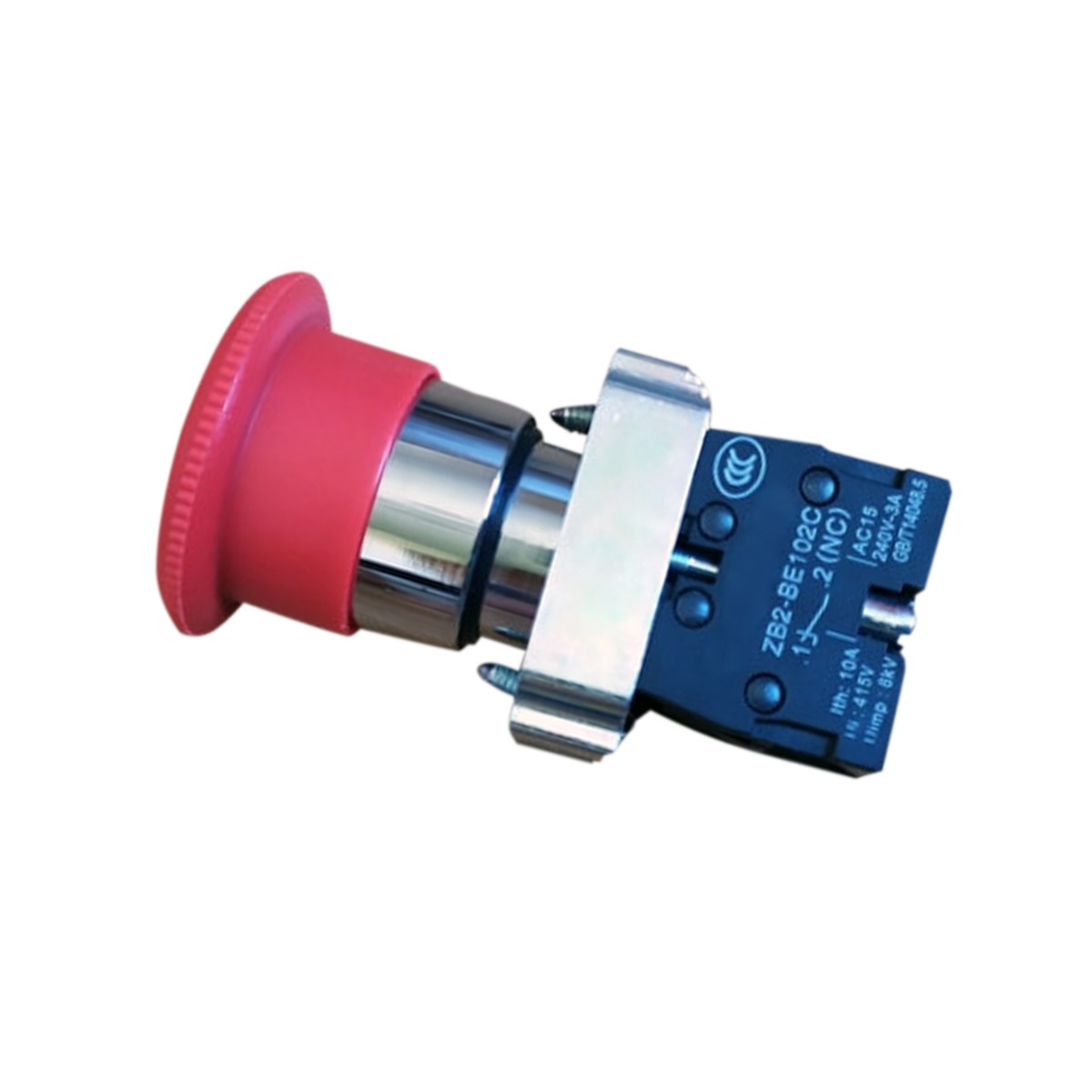 Not-Aus-Druckschalter ZB2-BE102C für Steuerkreise