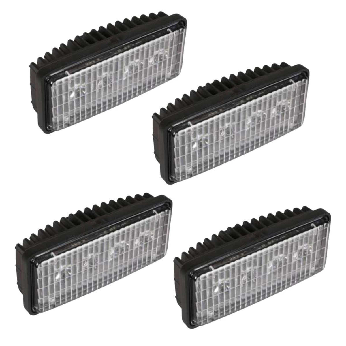 4 Stück LED Oberkabinenleuchte RE306510 für John Deere