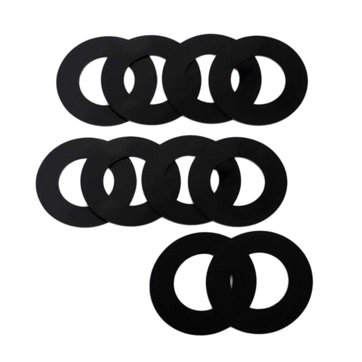 10 teiliges Eimerbolzen Unterlegscheiben Set für Caterpillar