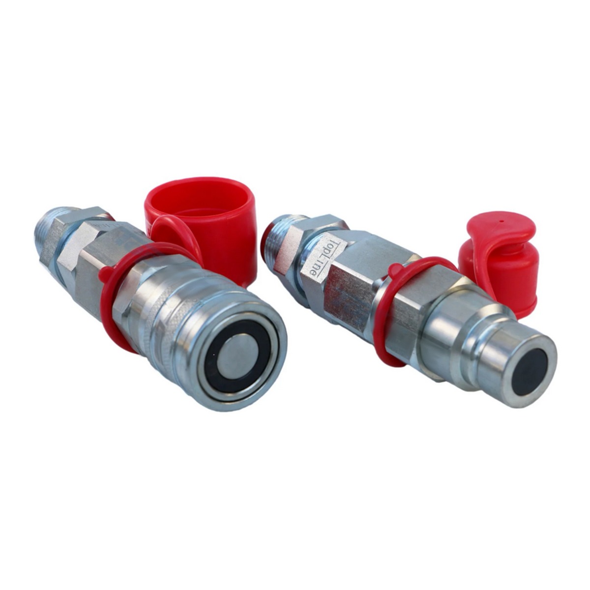 3/4" #12 Hydraulische Schnellkupplung mit Flacher Oberfläche für Bobcat