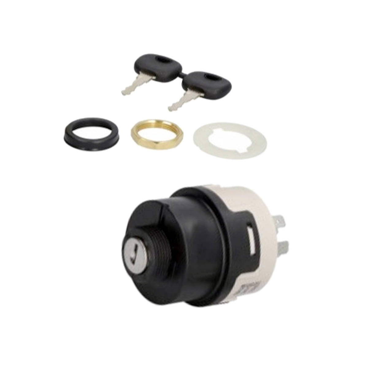 Zündanlassschalter 10PIN mit 2St. Schlüssel 21S33 für Deutz-Fahr