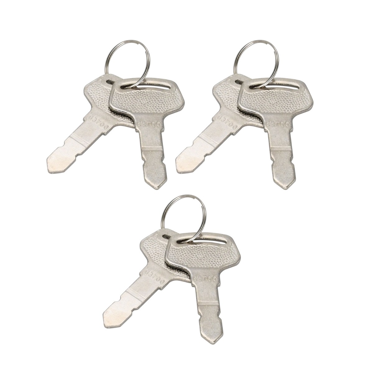 6 Stück Zündschlüssel AR51481 für John Deere