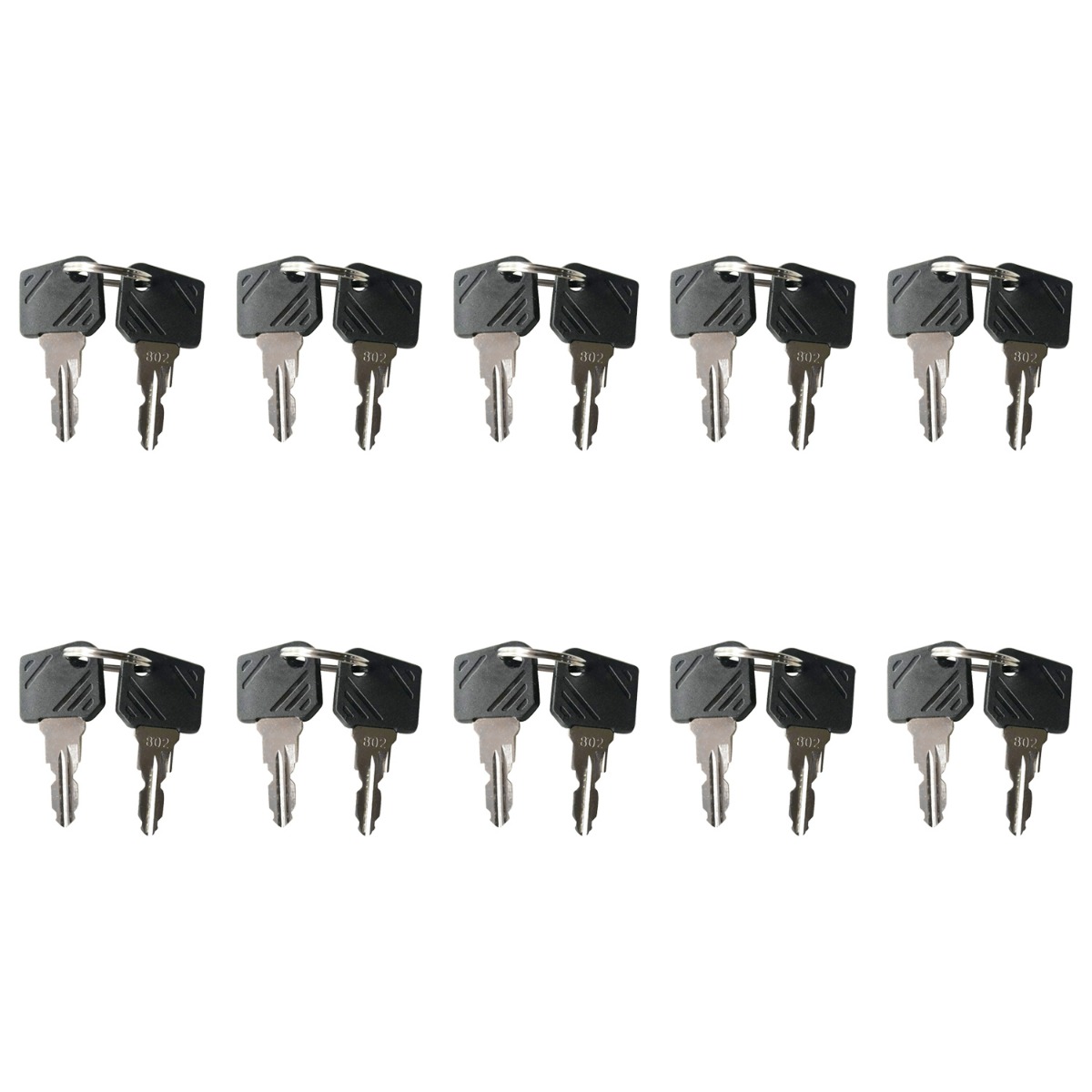 20 Stück Zündschlüssel 802 für Linde