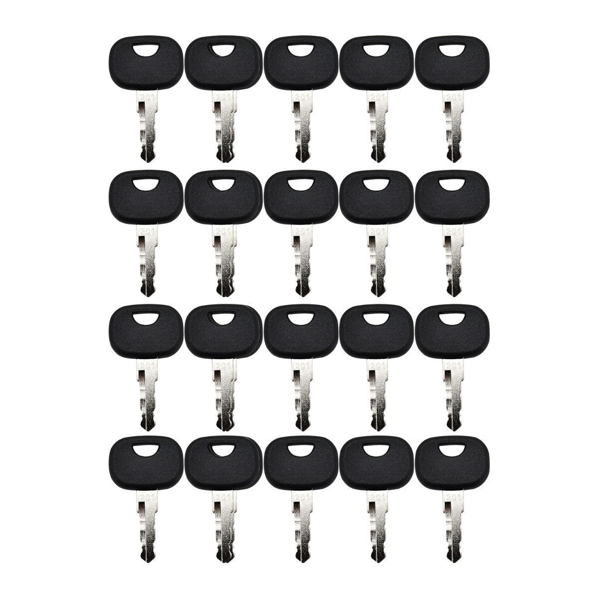 20 Stück Zündschlüssel 3643912 für Takeuchi